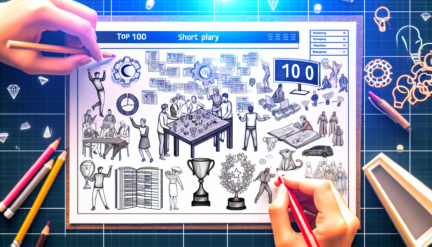 Q1短剧百强榜：点众、麦芽、九州表现抢眼，一剧热力值超7000万