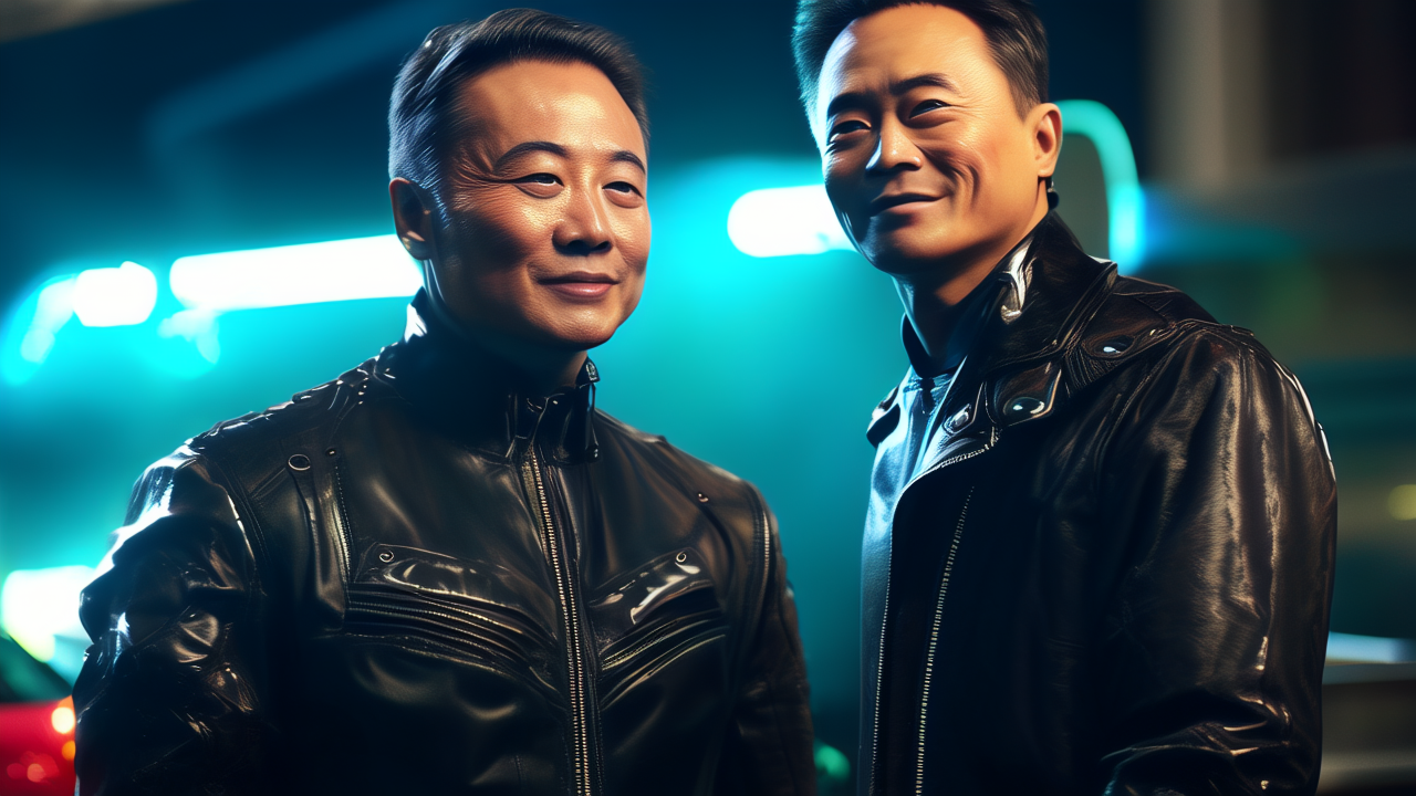 马斯克给黄仁勋送燃料