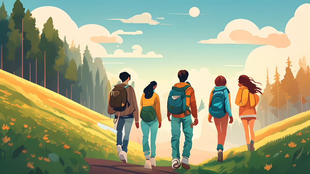 年轻人捧热轻徒步，主打社交与治愈