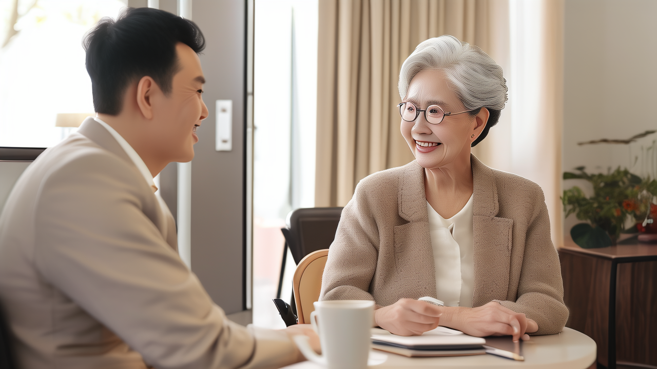 “我做养老经纪人，月入十万”