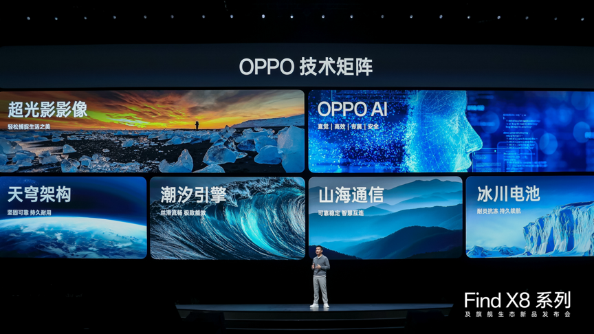 搭载一键问屏功能，OPPO发布Find X8系列直板旗舰手机 | 科技前线