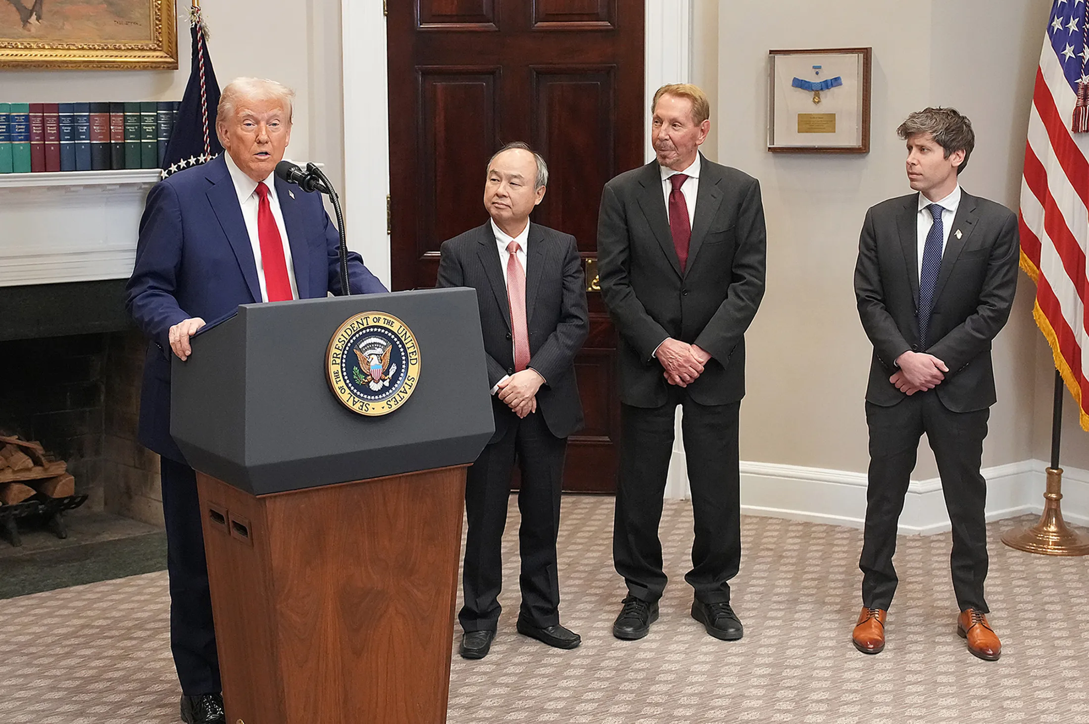 四年投资3.6万亿！特朗普重磅宣布OpenAI新合资公司，孙正义任董事长｜钛媒体AGI