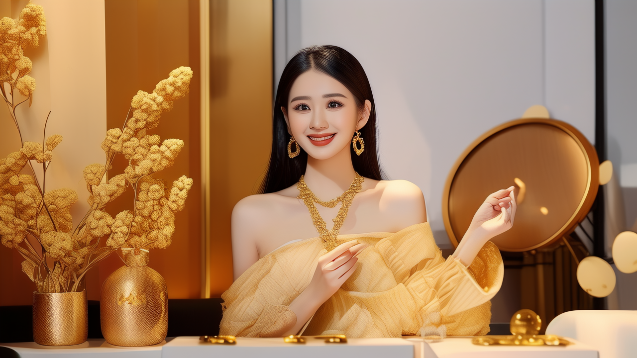 每克比周大福低200元，工费卷至5元，年轻人在黄金直播间“抗通胀”