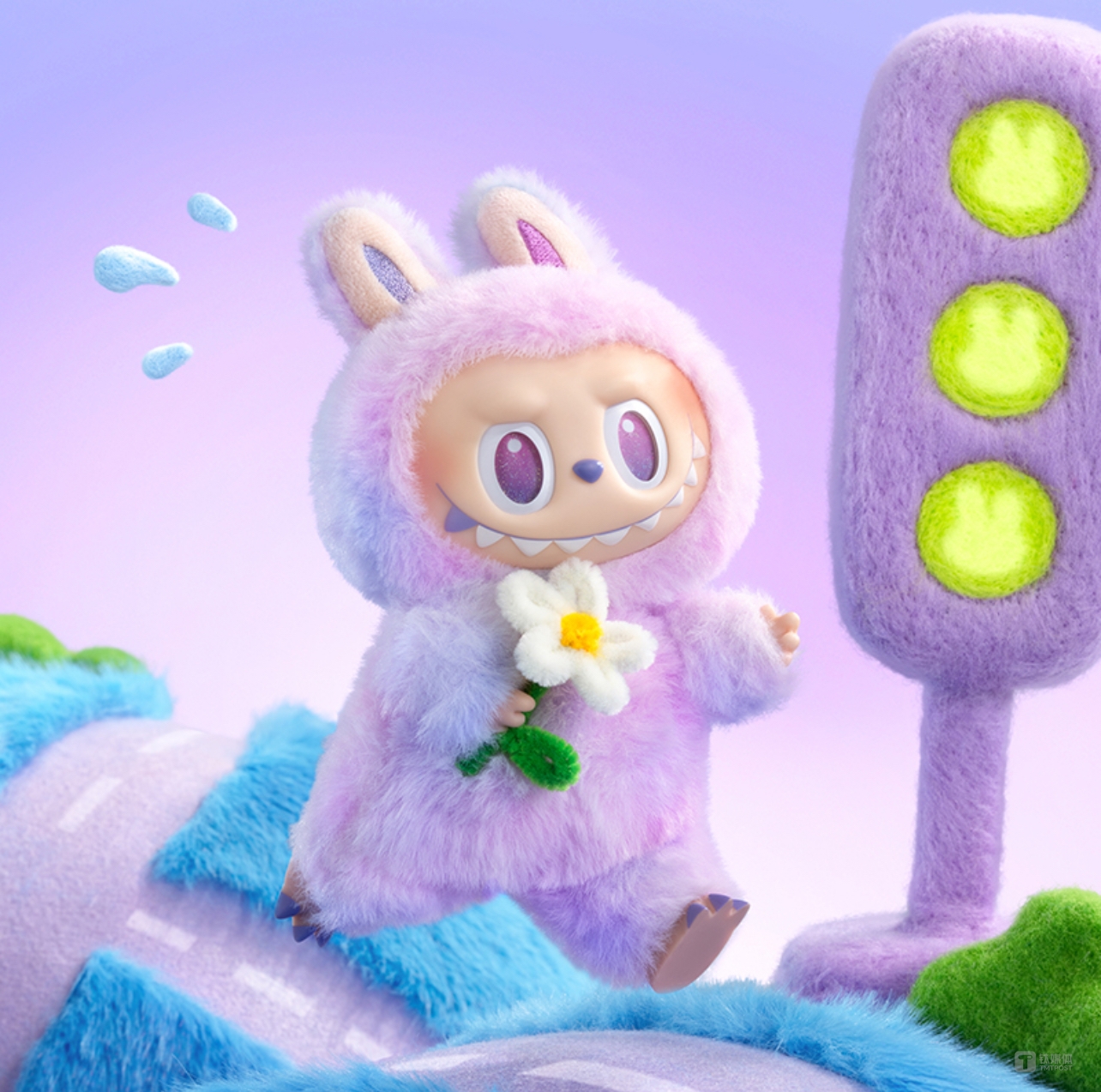 LABUBU, launched by TMTPost this year, has captivated buyers worldwide. The &lsquo;High-Energy Ahead&rsquo; series, image from TMTPost official website