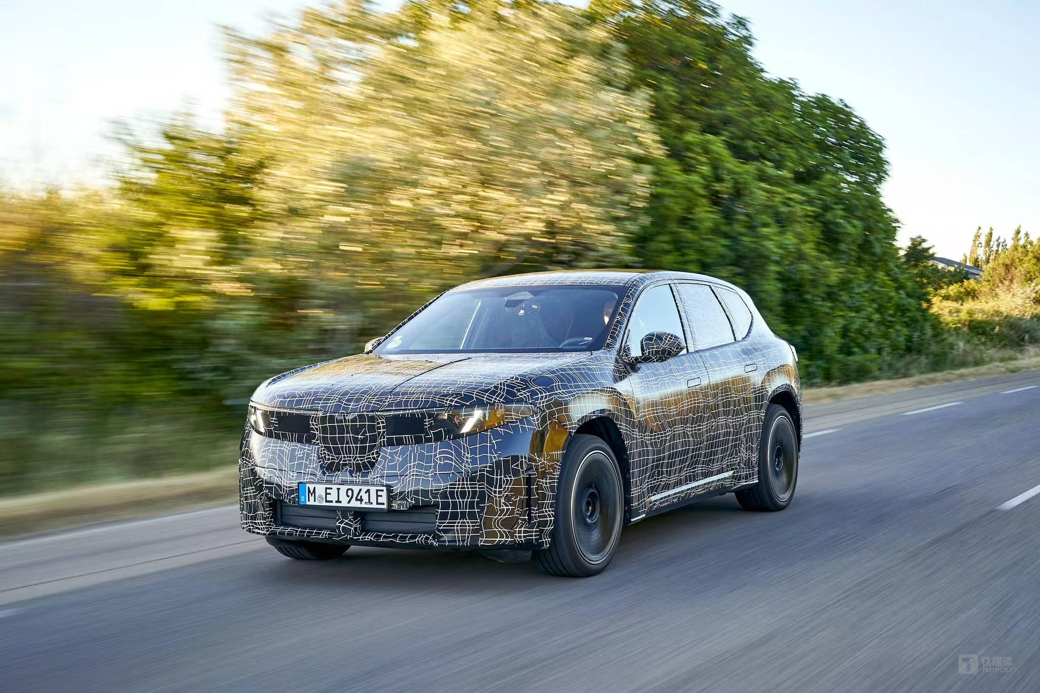 BMW iX3试装车