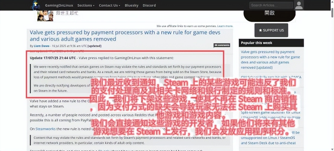 被支付渠道制裁的Steam下架多款成人游戏，差点重蹈P站覆辙