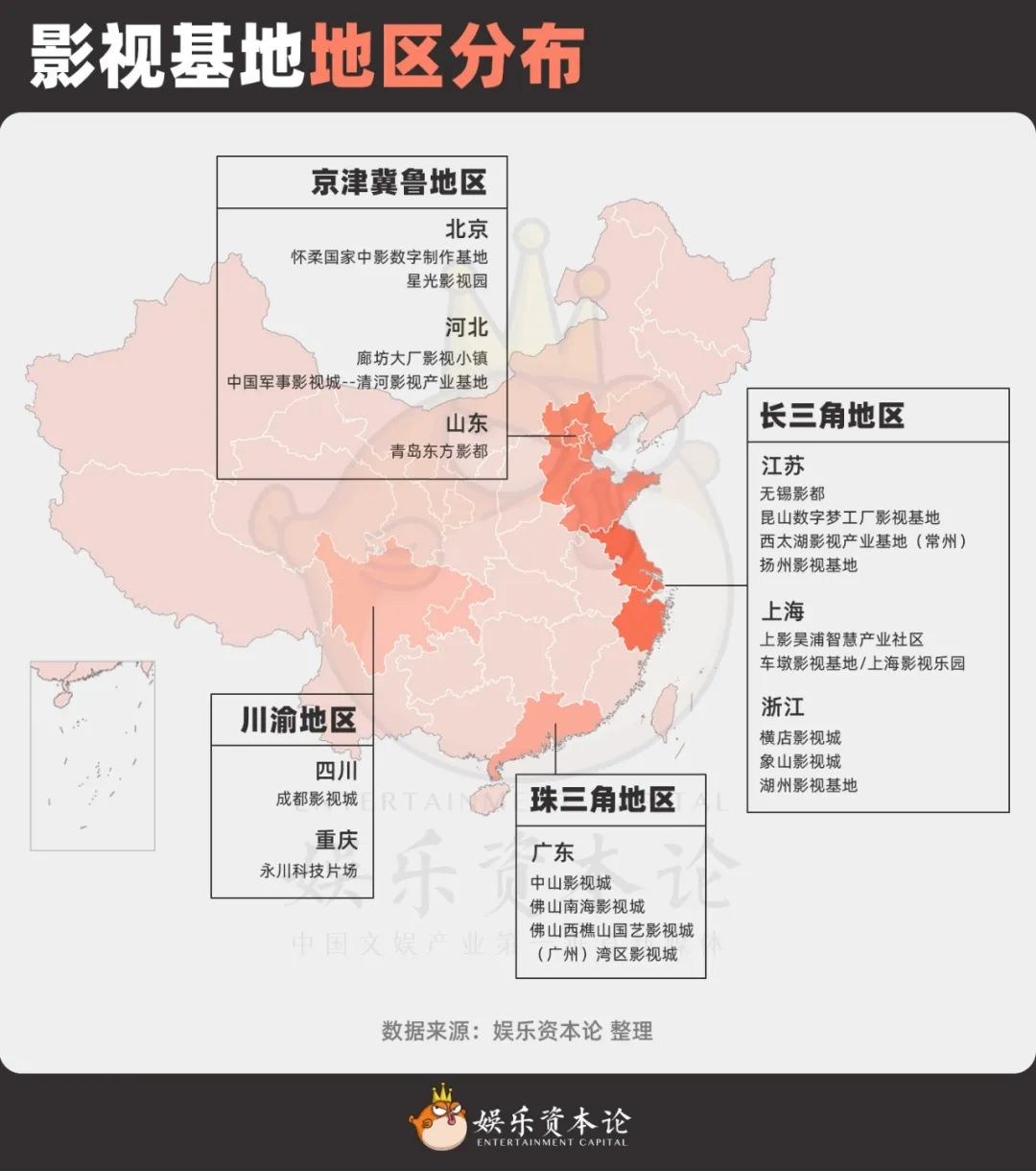 全国影视基地版图：20家头部基地大PK，谁能撑起影视产业新周期？
