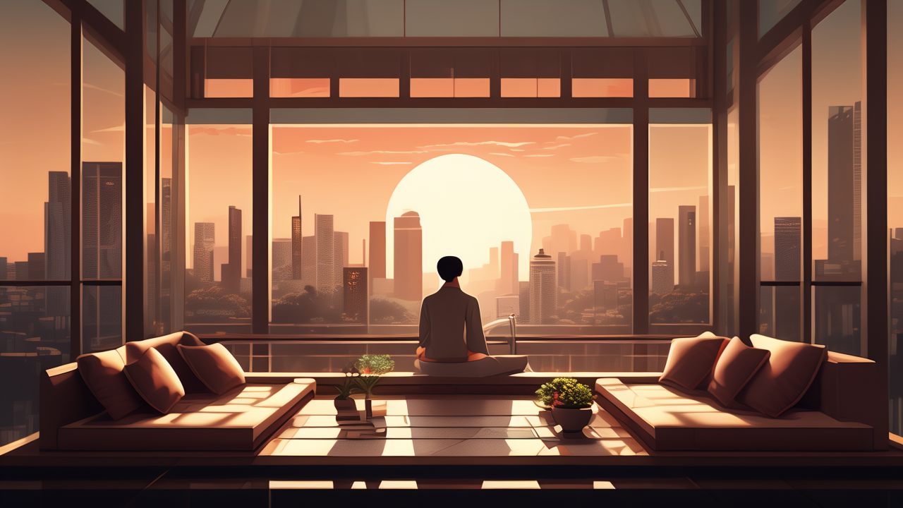 “上香”的年轻人，突然涌进酒店“禅修”…