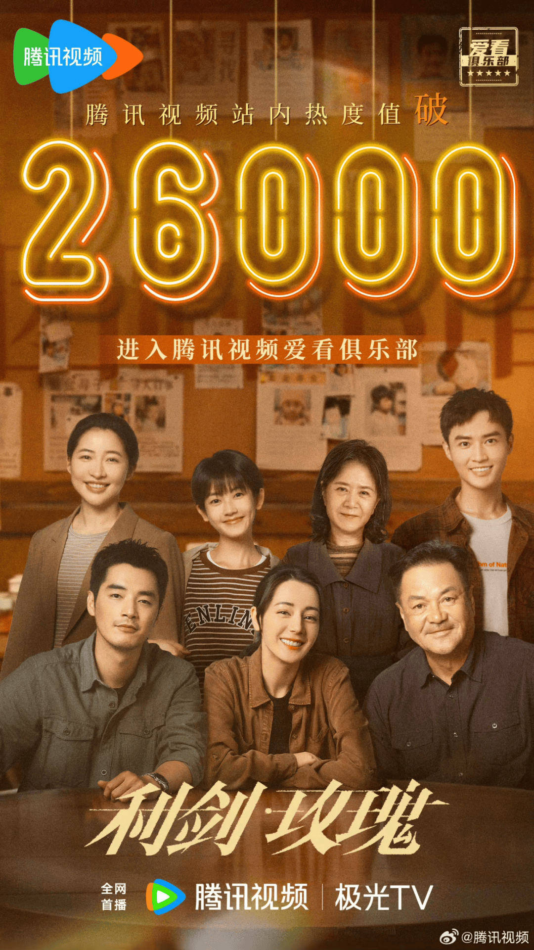 《利剑玫瑰》热度创新高，2025拼播剧“翻身”了？