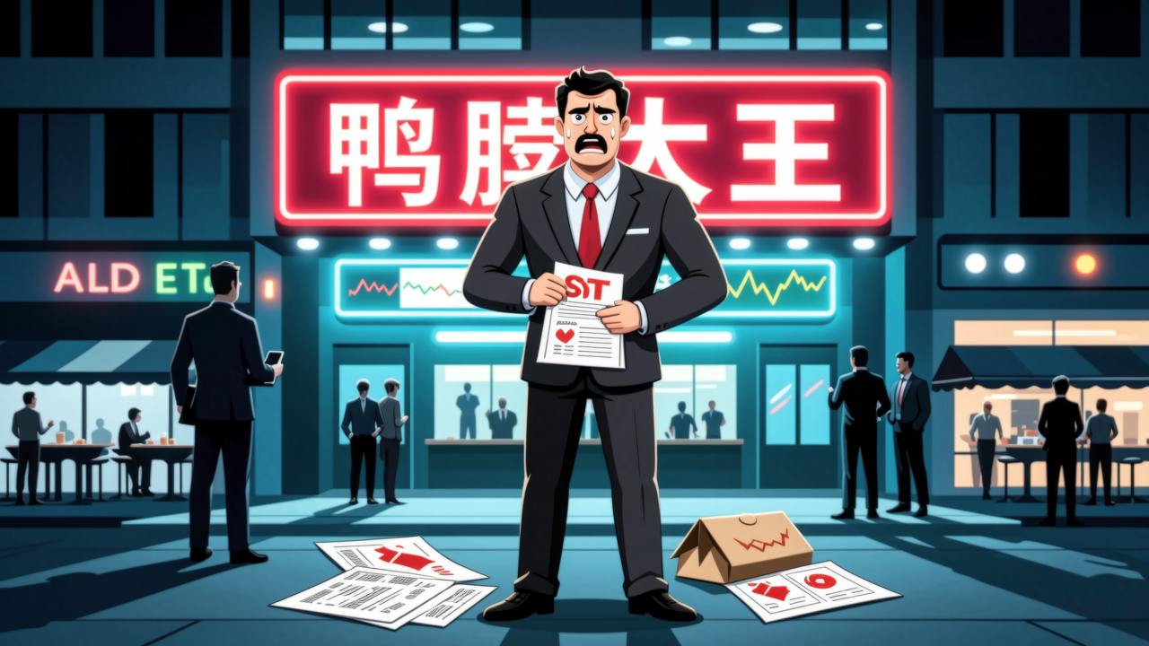 “鴨脖大王”陷入“ST危機(jī)”