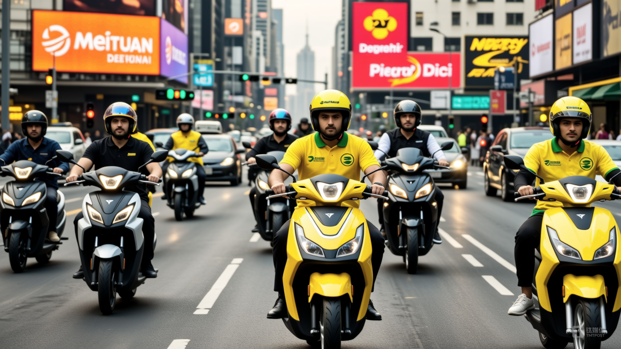 China's Meituan and Didi Lock Horns in Brazil's Food Delivery Market