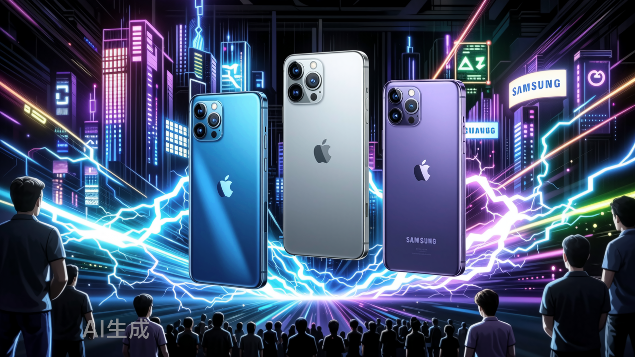 手机AI新局：Google、苹果、三星顶流斗法