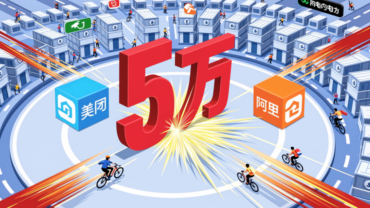 淘寶閃購(gòu) 5 萬(wàn)家閃電倉(cāng)追平美團(tuán)？即時(shí)零售閃電倉(cāng)爭(zhēng)奪戰(zhàn)才剛開(kāi)始