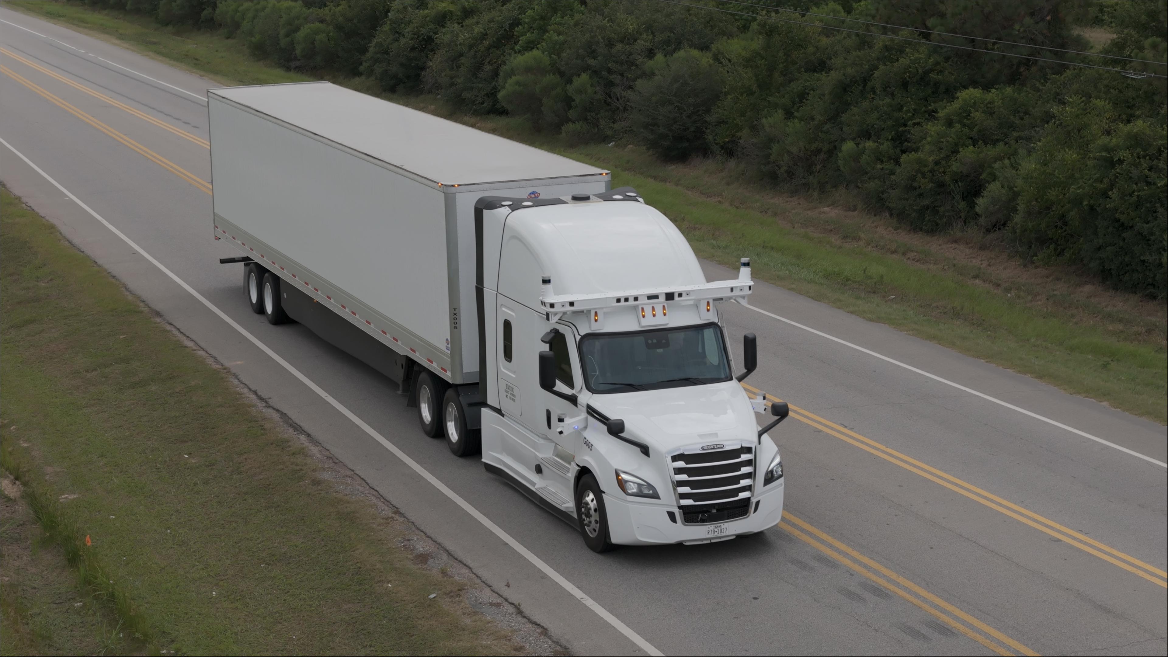 TuSimple Co-Founder's New Venture Passes First Fully Driverless Truck Test in the U.S.