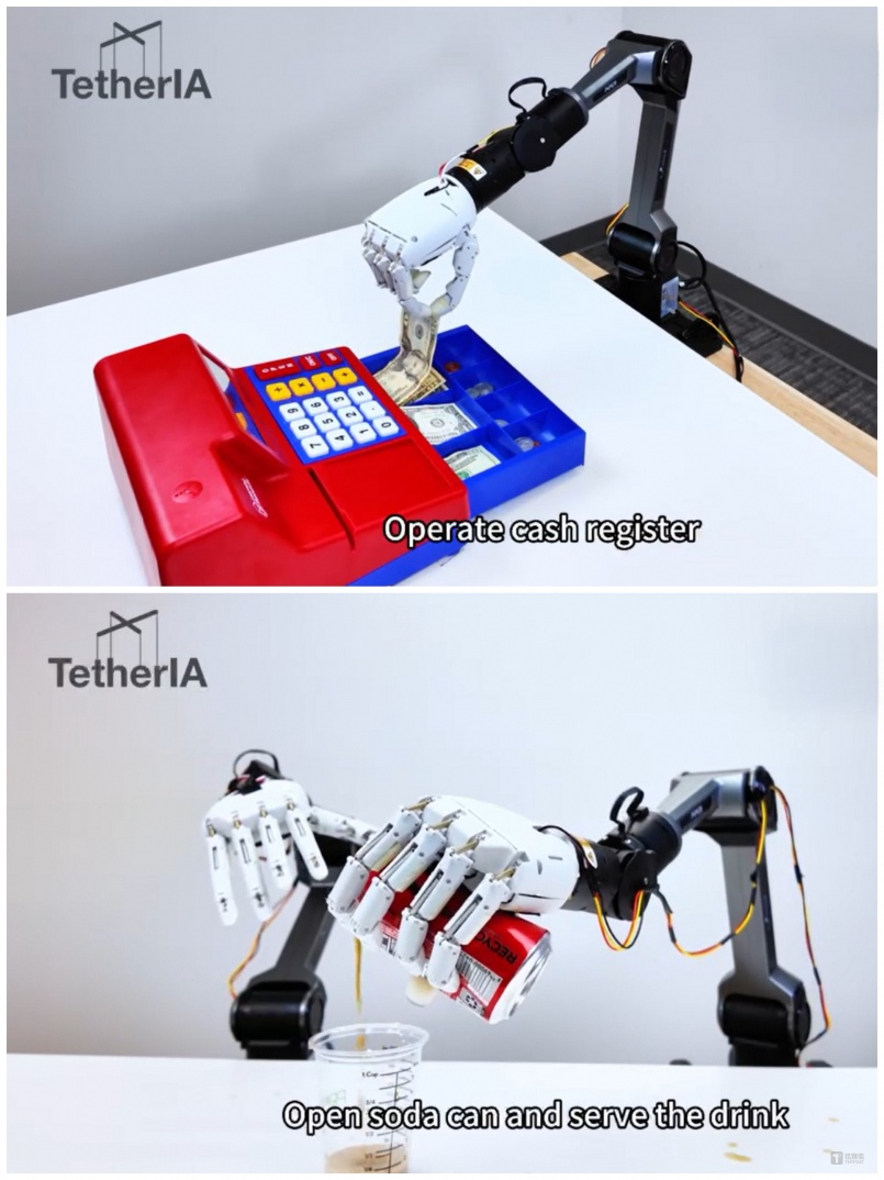 Tetheria.ai完成数百万美元天使轮融资，特斯拉系团队入局灵巧手赛道