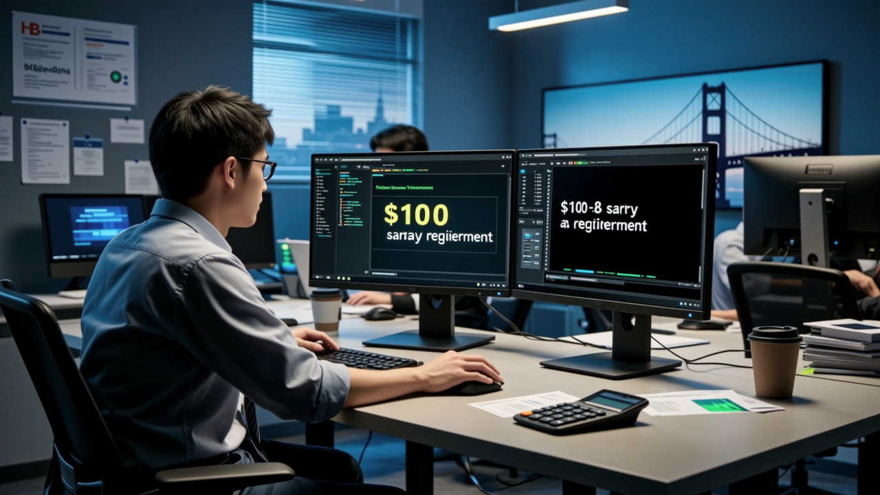 H-1B设置10万美元门槛，华人留在硅谷更难了