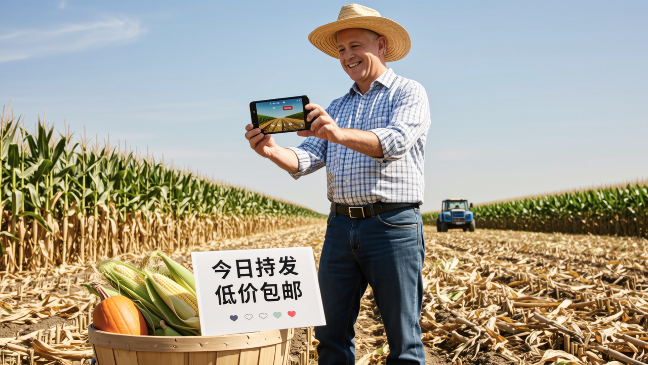 農(nóng)貨直播間，硬控中年男人