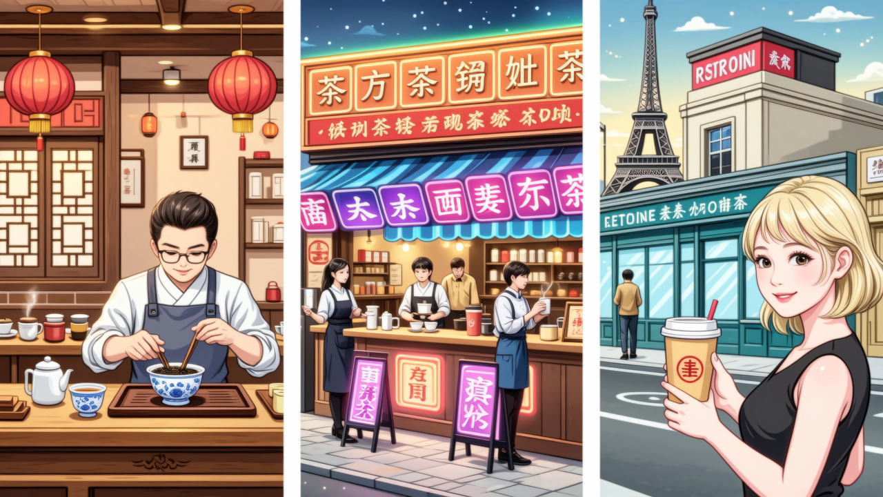 Chinese Tea and Coffee Brands Take Over the World
