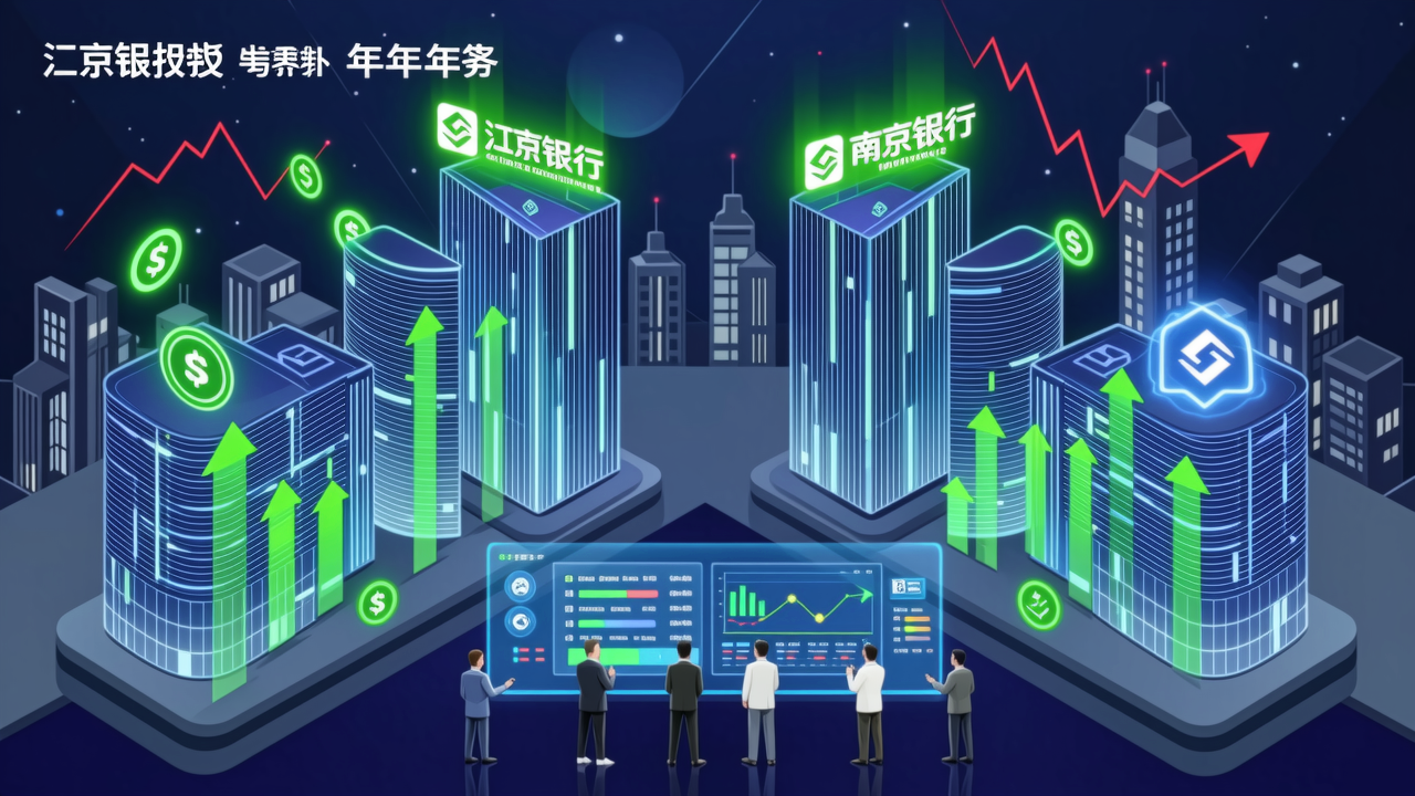 城商行冠季軍同出一城，江蘇銀行和南京銀行何以兇猛？