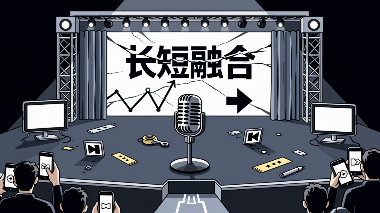 脫口秀無力解困長視頻