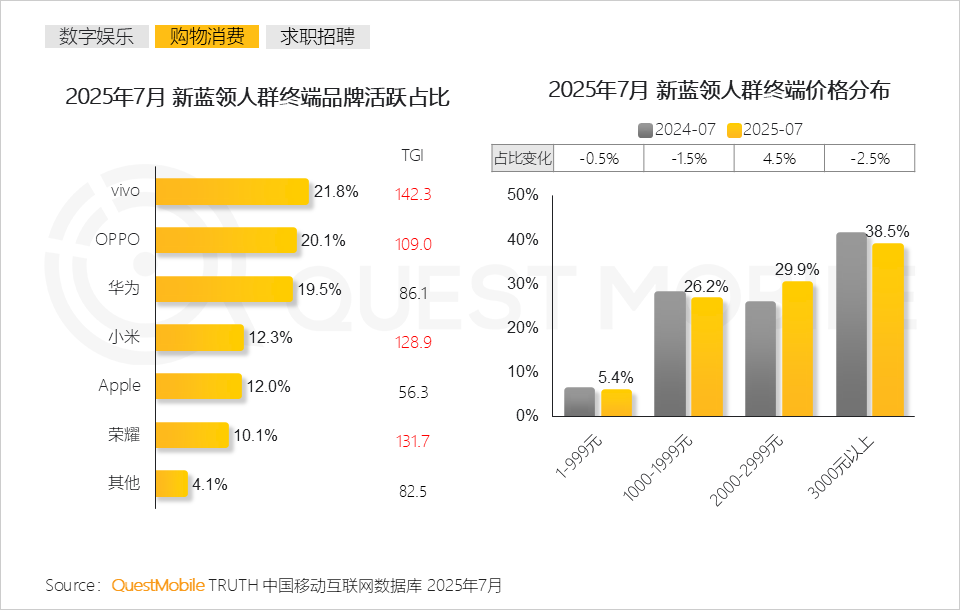 2025年新蓝领月活规模达6767万，同比增长30.5%