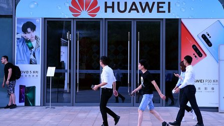 Huawei's First-Half Profit Falls 32% Amid Record R&D Outlays