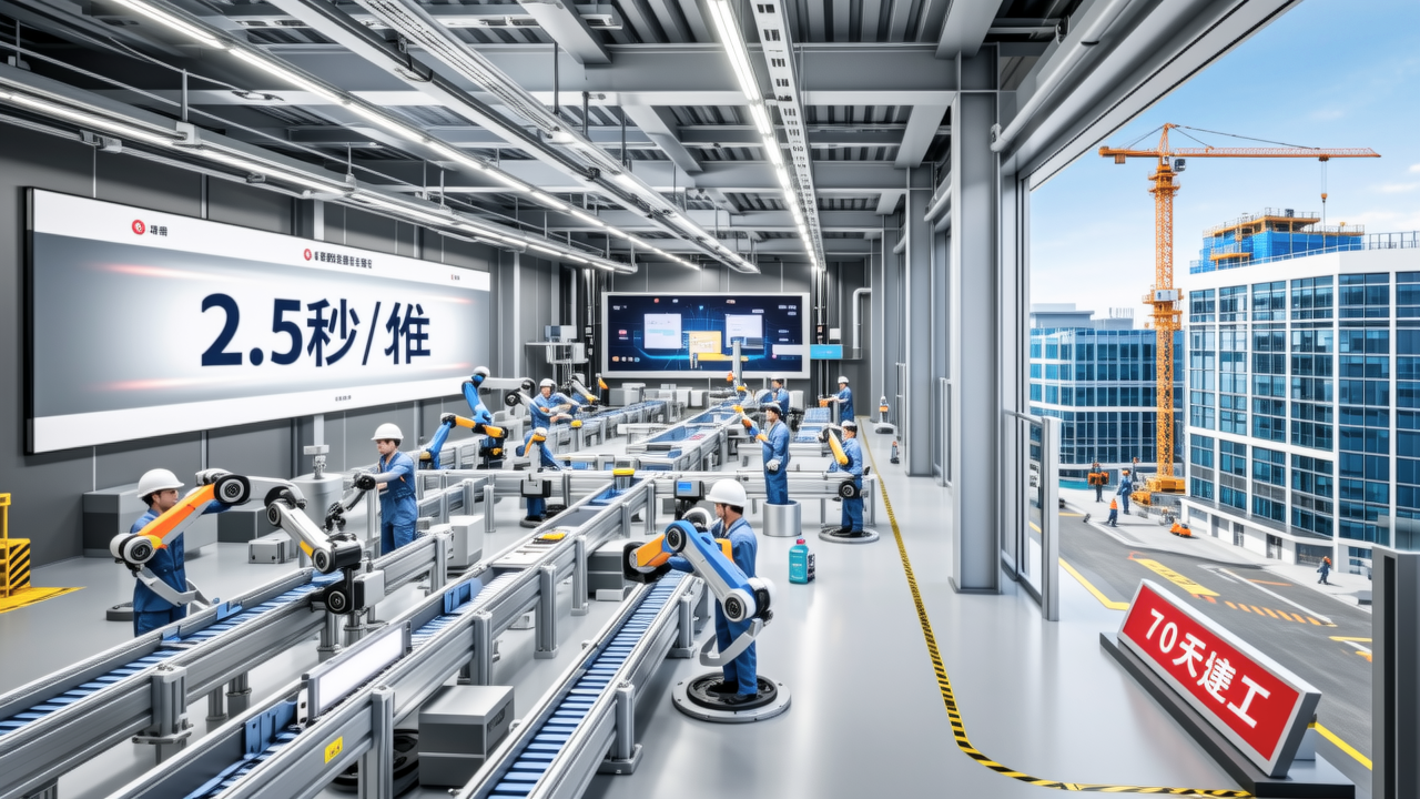 2.4秒造1部手機(jī)、70天建廠投產(chǎn)，“望城速度”如何再造一個(gè)千億級(jí)產(chǎn)業(yè)？