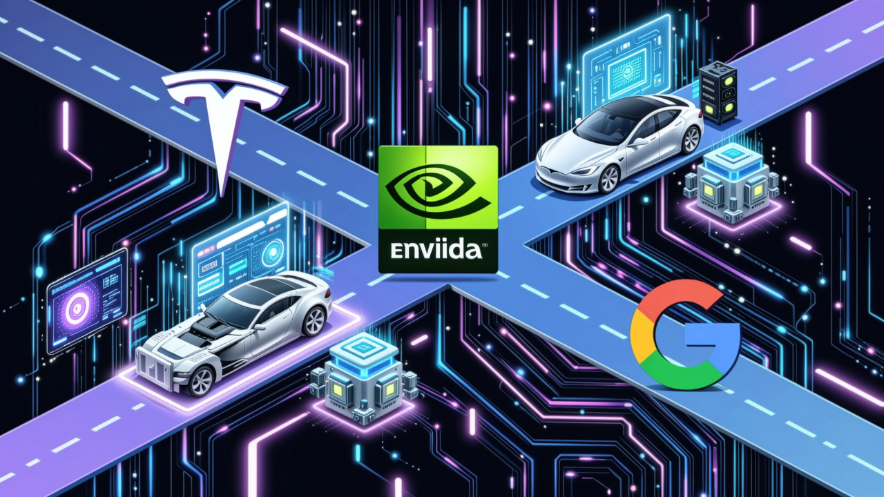 AI竞赛的三条分岔路：特斯拉、英伟达和谷歌为何领跑？