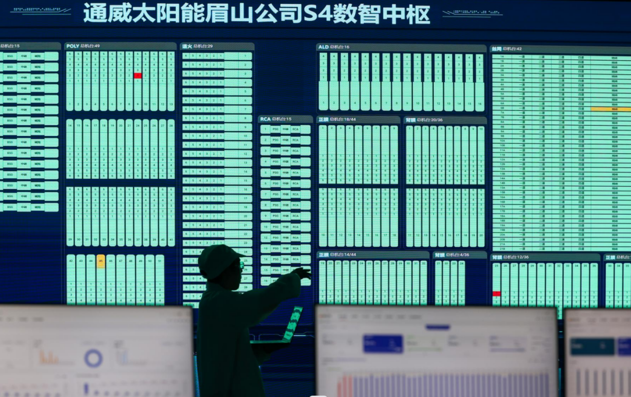 全球光伏电池制造领域首个“灯塔工厂”诞生，通威打造先进智造典范