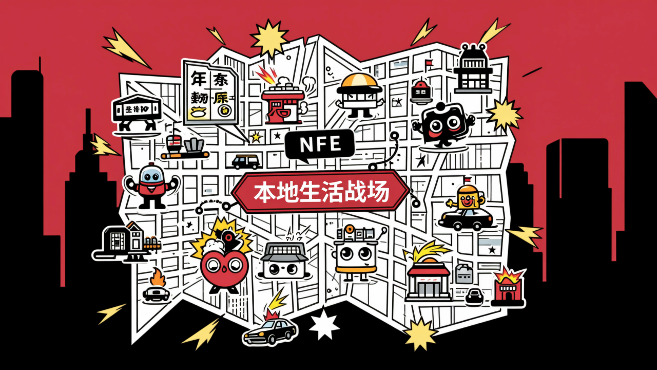 地圖成了本地生活的“薩拉熱窩”