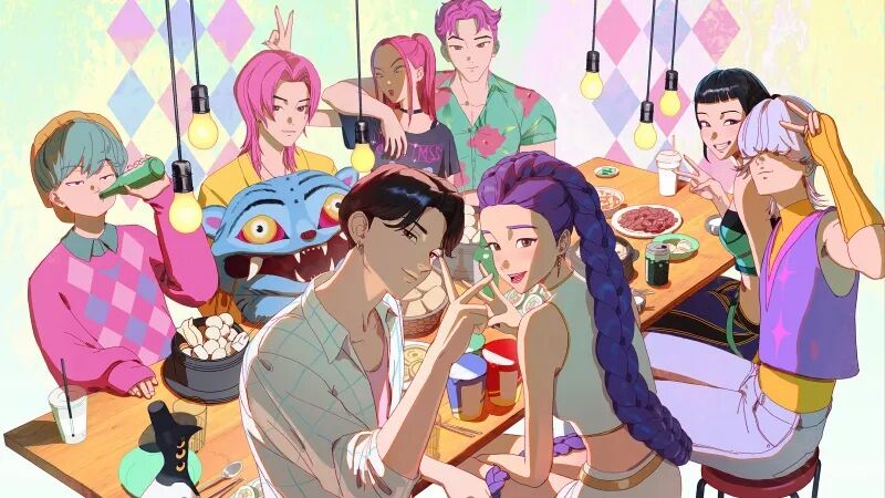索尼2000万卖掉的IP，Netflix赚翻了，《猎魔女团》背后是万亿虚拟偶像市场