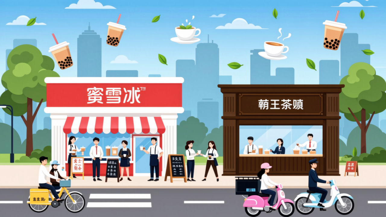霸王茶姬賺多少，淘寶、美團說了算？