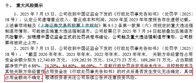 *ST苏吴的“父子”连环劫：17%股权全冻、2400万骗税罚没、9次退市警报，退市几成定局