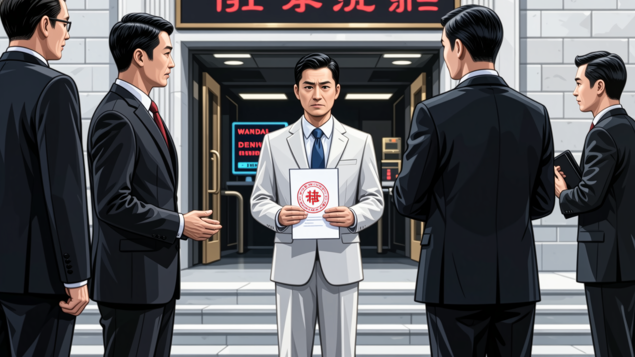 扶了王健林一把的男人，千萬股權被凍結