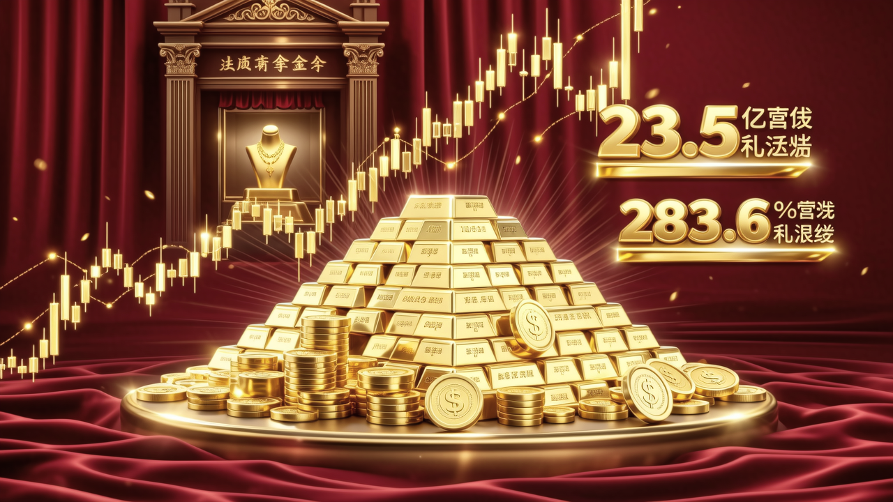 上半年收入暴涨251%，老铺黄金给卡地亚上了一课