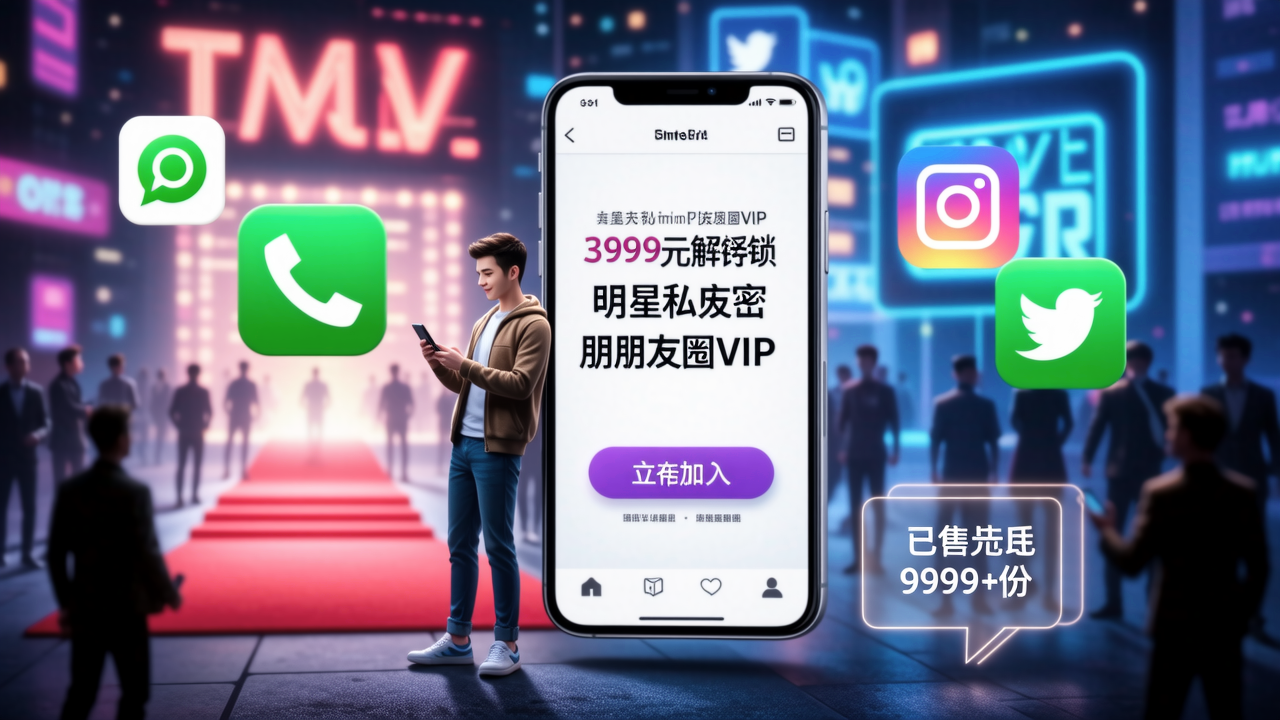 從帶貨到賣人脈，399元真能買到明星的朋友圈？