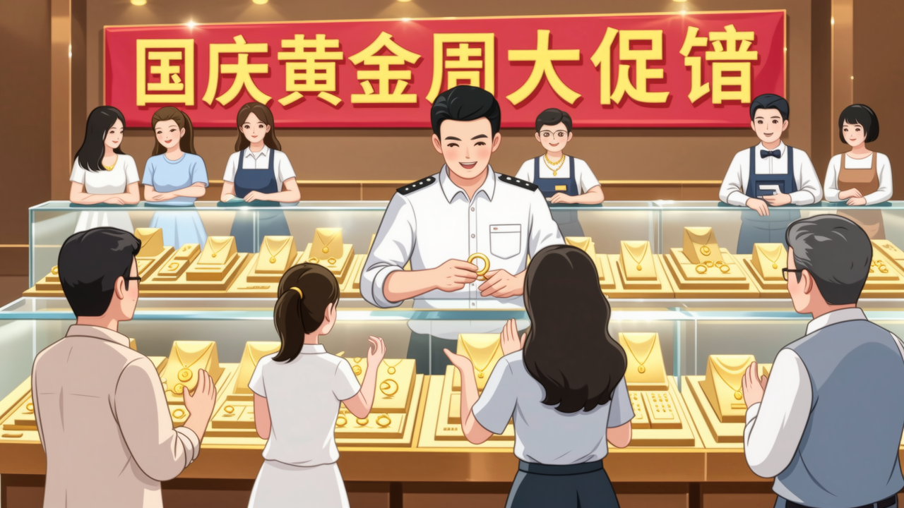親歷蘇北縣城金店的“黃金周”，店員手都搓冒煙