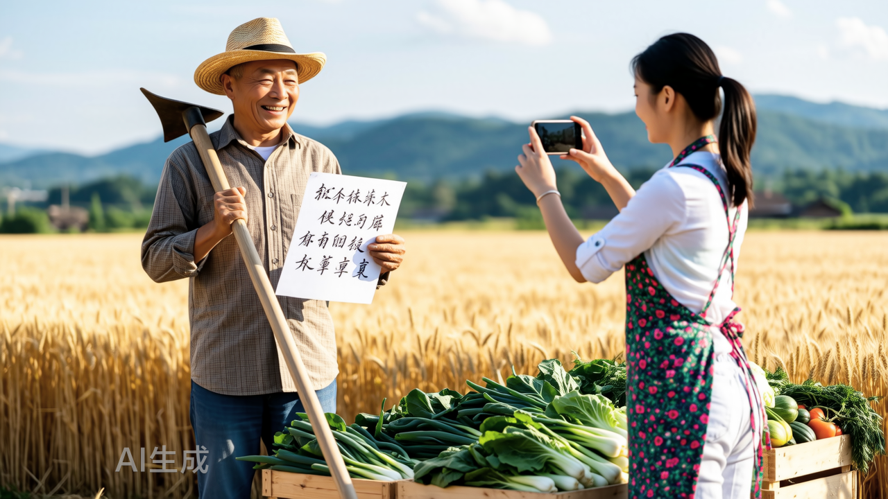 浪漫在田间地头