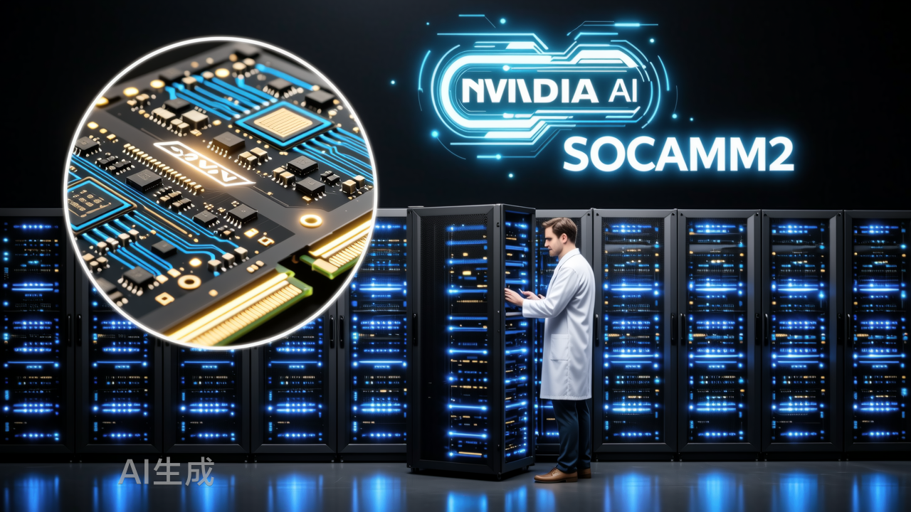 AI内存新秀，SOCAMM2登场