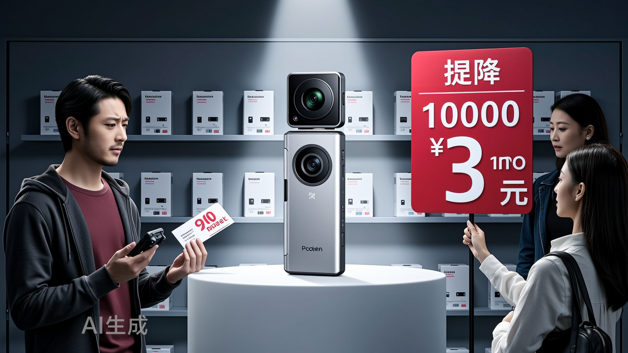 大疆 Pocket 3 降價(jià)大甩賣，卻被罵上熱搜