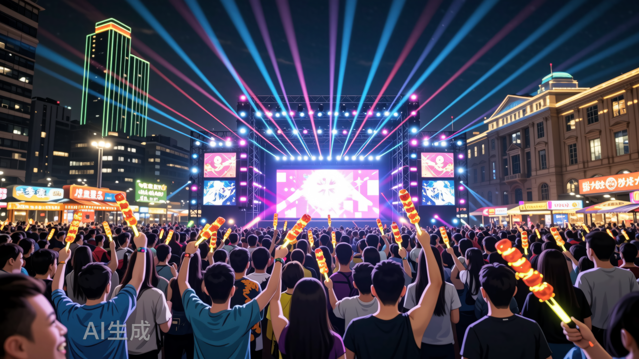 当演出成为十一的“流量磁石”