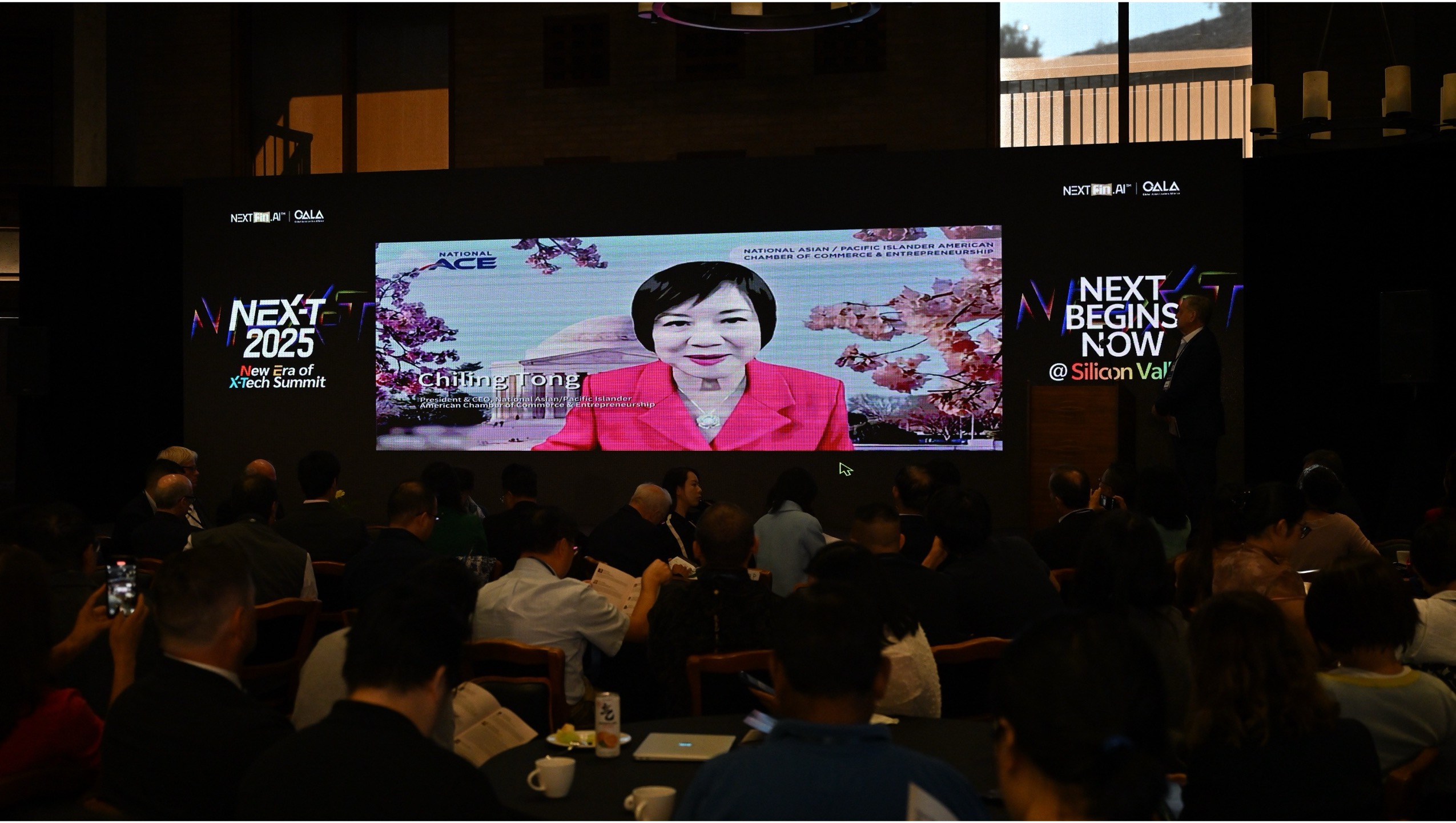 美国国家亚太裔商业与创业协会董继玲致辞NEX-T Summit 2025：汇聚前瞻思考，共同定义全球化新篇章
