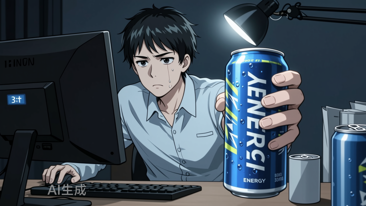 能量饮料，正成为当代年轻人的“救命水”