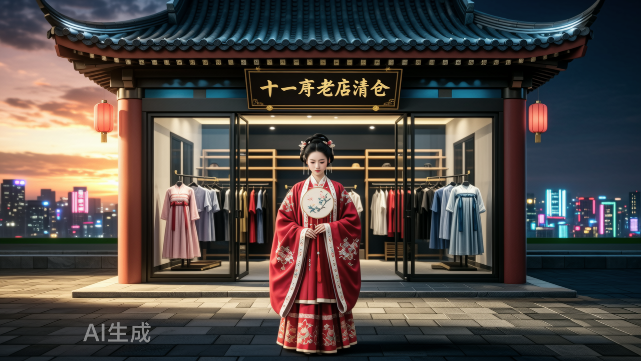 12年的汉服老店，倒在双11前夕