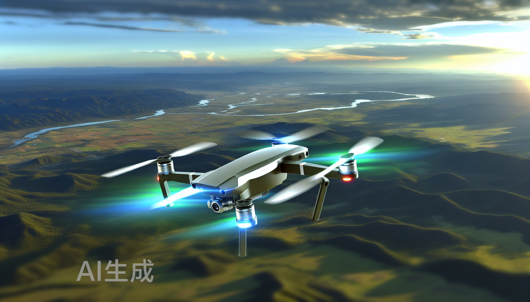 大疆半空悬停