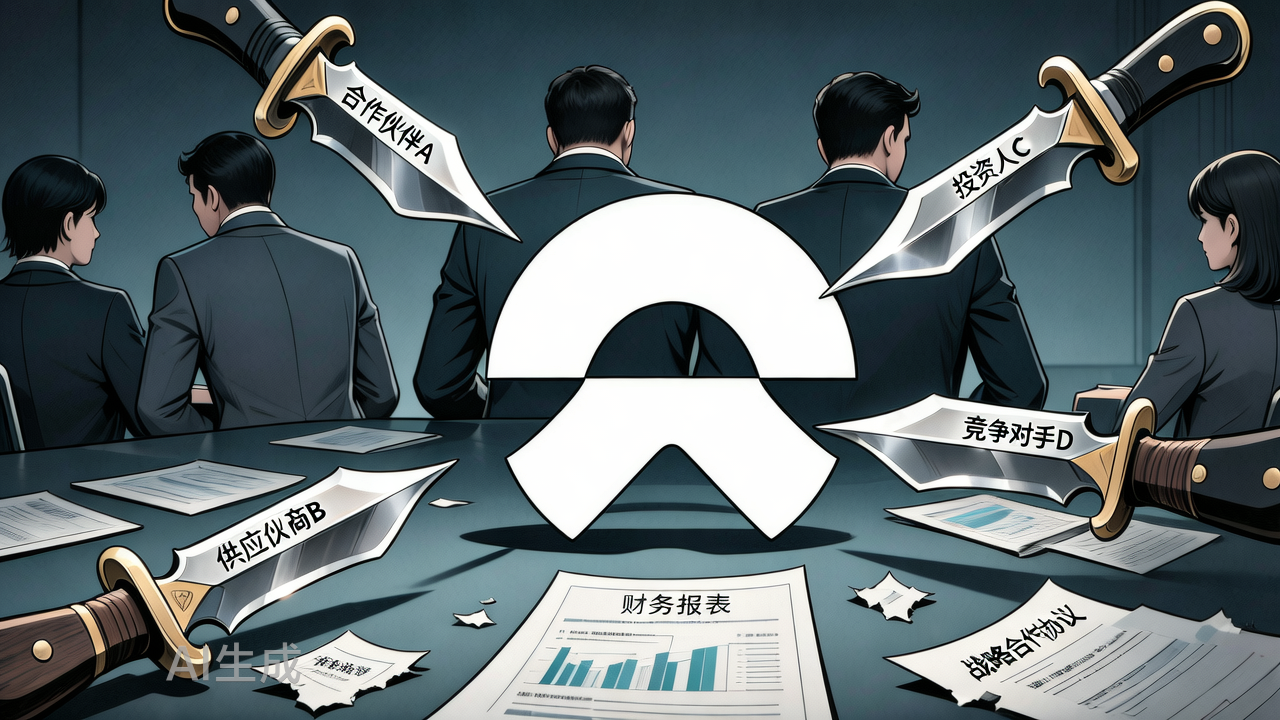 昔日“盟友”为何对蔚来“反戈一击”？
