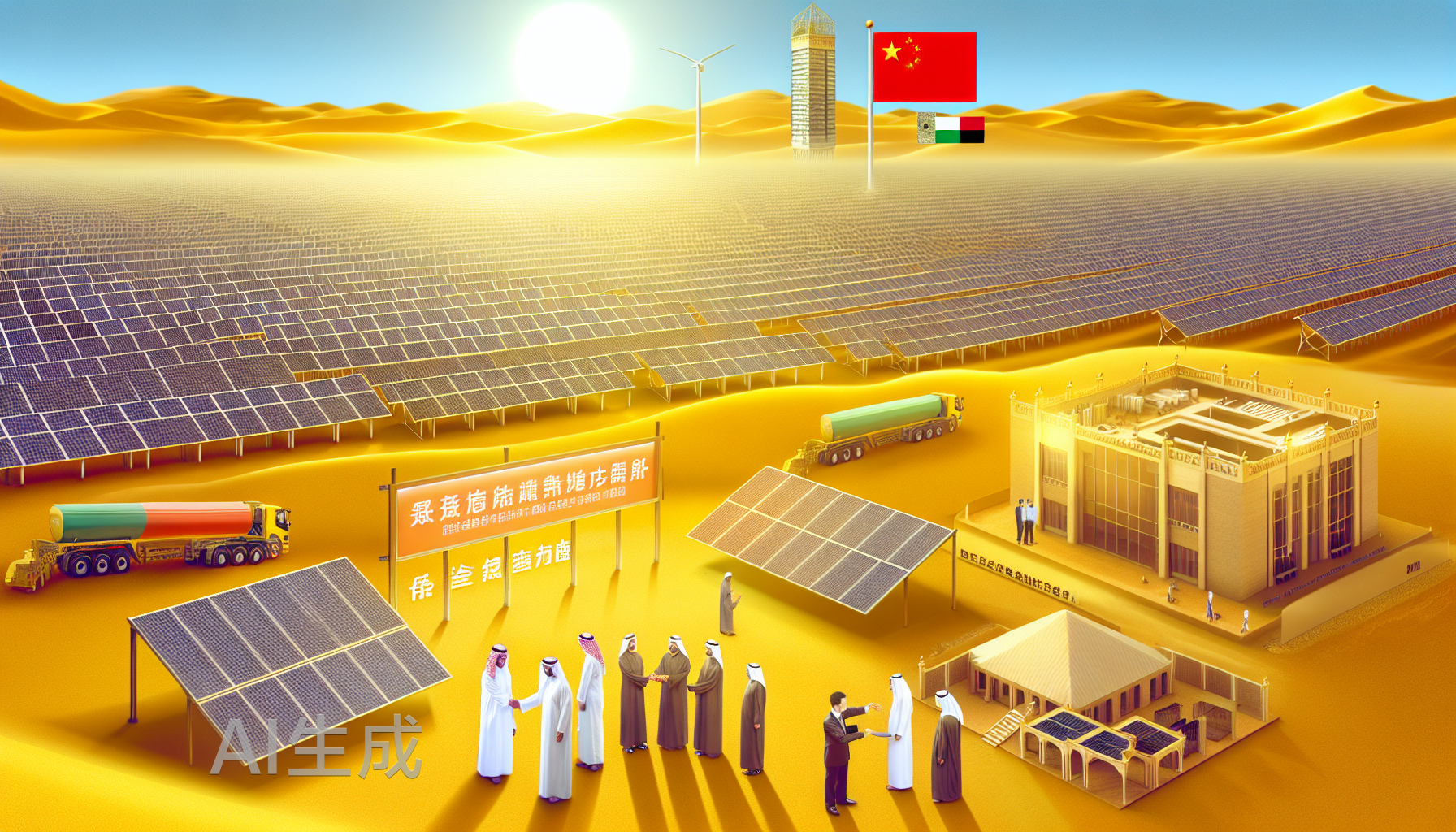 万亿蓝海争夺战：中国光伏“卷”到中东、北非