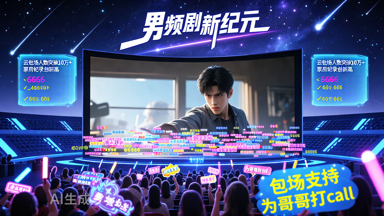 30万座云包场，能买到男频剧的未来吗？