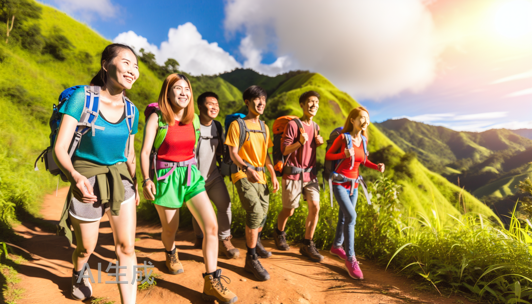 徒步登山的「松弛」，明码标价