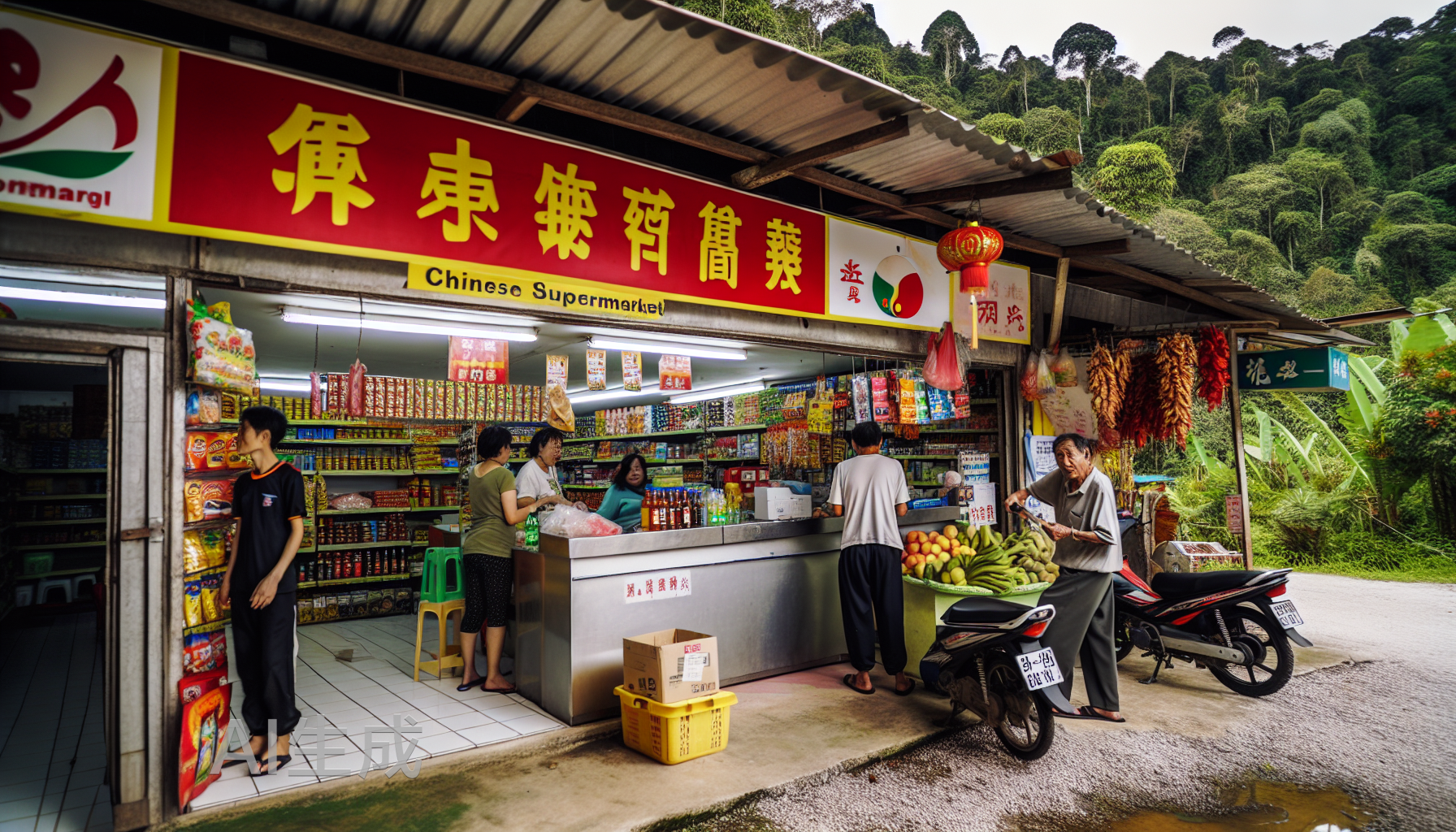 中国超市，开到宇宙尽头